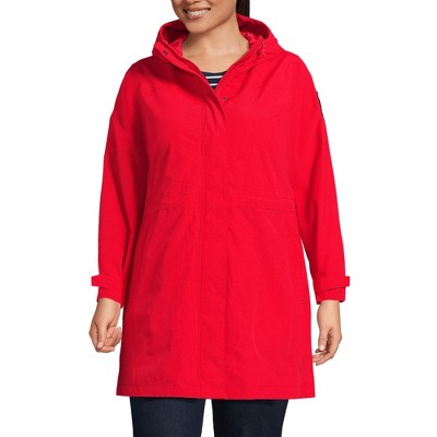 NWOT Lands’ End Women’s Squall Jacket womens rich red size popular 2x (20w-22w)