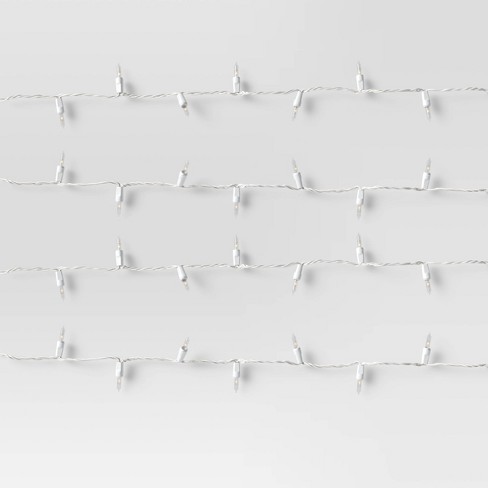 White Cord String Lights Clear - Room Essentials™ - image 1 of 3
