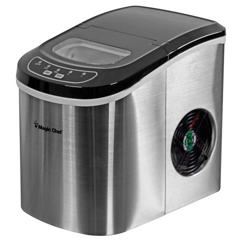 Costway Portable Ice Maker Machine Countertop 26Lbs/24H Self-cleaning w/  Scoop Silver\Green