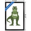 Trends International David Olenick - Love You Framed Wall Poster Prints - 3 of 4