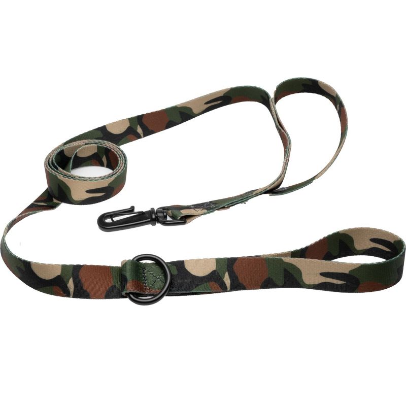 Country Brook Petz Deluxe Woodland Camo HD Dog Leash, 1 of 6