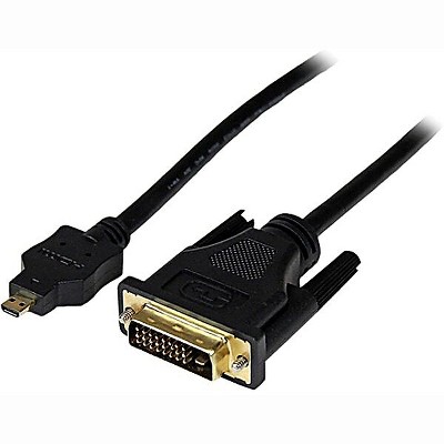 StarTech HDDDVIMM2M 6.56' HDMI/DVI-D Video Cable Black