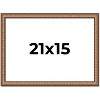 PosterPalooza | Slim Profile Gold Picture Frame - UV Acrylic, Backing Board, Hanging Hardware Included - 2 of 4