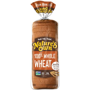 Nature's Own 100% Whole Wheat Bread - 20oz
