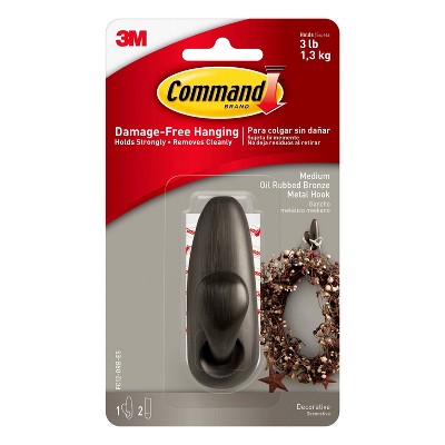 Command Medium Sized Forever Classic Decorative Hooks