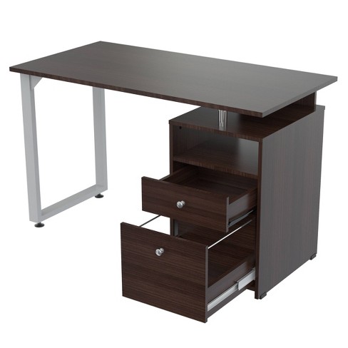 Writing Desk Espresso Inval Target