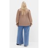 Women's Plus Size Maia Top - almond | CITY CHIC - 3 of 4