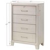 Sapphtopaz Modern Dresser with Drawers & Handle Closet Organizers and Storage with Sturdy Frame Chest of Drawers for Bedroom,Entryway - 4 of 4