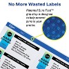 Avery Vibrant Color-Printing Shipping Labels 2 x 3 3/4 White 200/Pack 6873 - 2 of 4