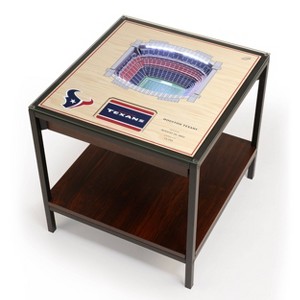 NFL Houston Texans 25-Layer StadiumViews Lighted End Table - 1 of 4