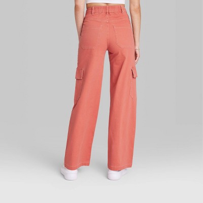 Plus Size Snap Front Cargo Jogger Pants - Wild Fable™ Pink 3X