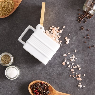 RSVP Stoneware Salt Box