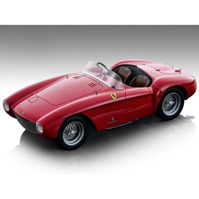 1954 Ferrari 500 Mondial Red Press Version "Mythos Series" Limited Edition to 135 pieces Worldwide 1/18 Model Car by Tecnomodel