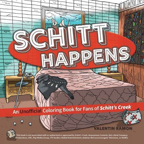 Schitt's Creek Coloring Book Target