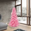 Vickerman Pink Fir Artificial Christmas Tree - 3 of 3