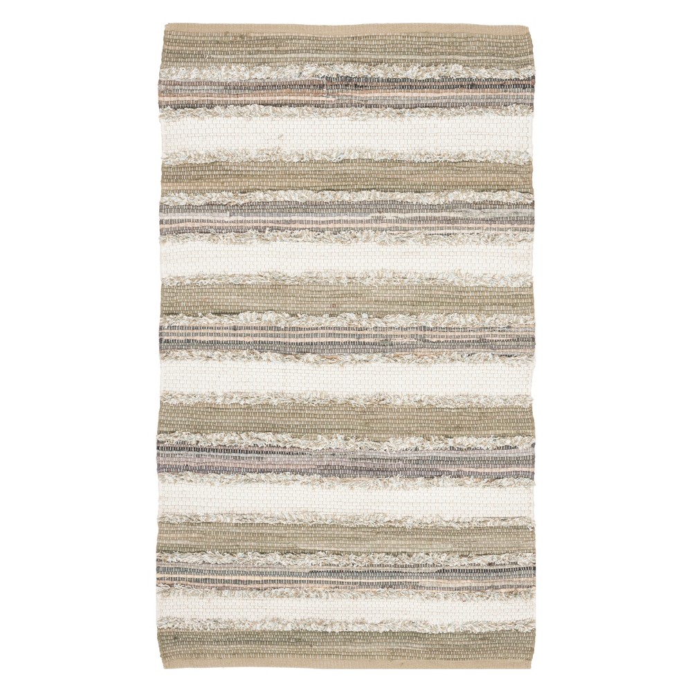 3'x5' Shaila Woven Rug Beige/Multi - Safavieh