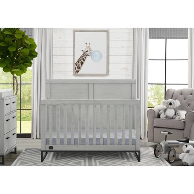 Delta Children Simmons Kids' Full Size Bed Rails Works With Monterey,  Willow & Foundry Cribs - Rustic Mist : Target