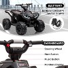 Kids Ride on ATV,12V Ride on Car with Remote Control, Electric Car with Music,LED Lights - 3 of 4