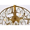Elegant Lighting Mila 3 - Light Pendant in  Brass - 2 of 4
