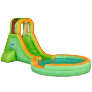 Sunny & Fun Inflatable Kids Backyard Water Slide Park w/Pool - 1 of 4