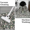 homfan Area Rug Retro Boho Mottled Flowers Rug Durable Non-Shedding Low Pile Washable Carpet for Living Room Bedroom - 4 of 4