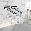 Sorbus Under Cabinet Wine Glass Holder - 3 of 4