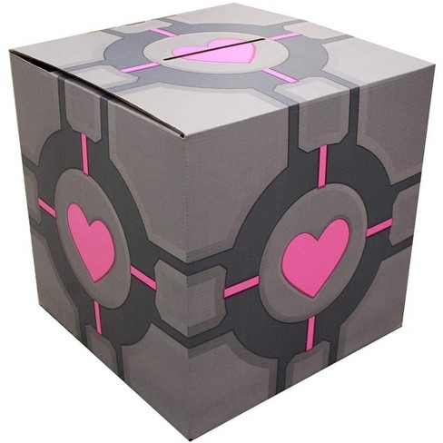 Toynk Portal Companion Cube 12 x 12 x 12 Flat Empty Gift Box