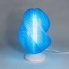 JONATHAN Y Gema 13.5" Mid-Century Coastal Plant-Based PLA 3D Printed Dimmable (Includes LED Light Bulb) Table Lamp - image 4 of 4