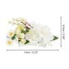 Unique Bargains Women's Durable Simulated Flowers Hair Clips Comb 1 Pc - 2 of 4