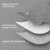 Modern Shag Area Rug Plush Fluffy Rug Non-Slip Throw Rugs for Living Room Bedroom Dining Room Office - 4 of 4