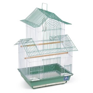 Shanghai Parakeet Bird Cage - Green - 1 of 4