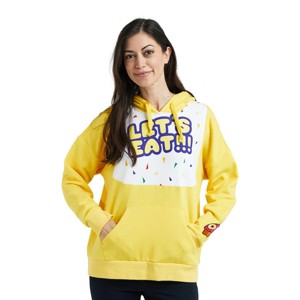 Five Nights At Freddy's Chica Women's Yellow Long Sleeve Cosplay Hoodie - 1 of 4