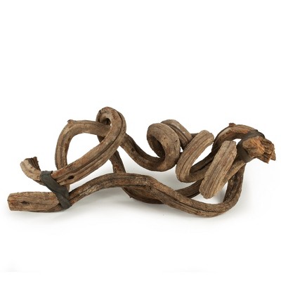 Vickerman TWISTED VINE BUNDLES XL 3 pc bundle, NATURAL, 1 bundle, Dried