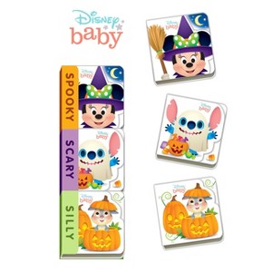 Disney Baby Spooky, Scary, Silly - by  Disney Books (Board Book) - 1 of 1