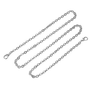 Unique Bargains Handbag DIY Accessories Iron Flat Purse Chain Strap with Buckles - 1 of 3