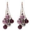 Melrose Glass Ball Drop Ornament (Set of 2) - 2 of 3