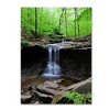 Trademark Fine Art-Kurt Shaffer 'Blue Hen Falls' Matted Framed Art - 2 of 3
