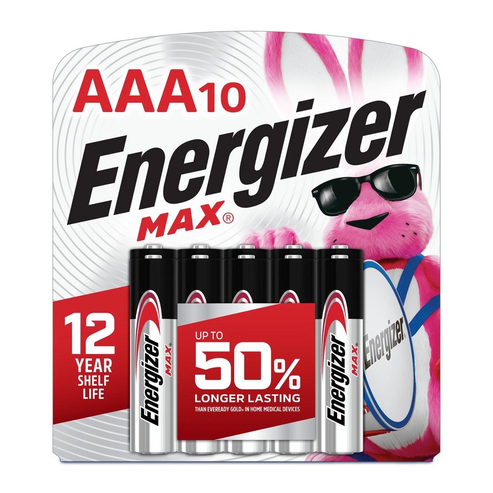 UPC 039800109927 product image for Energizer Max AAA Batteries - 10pk Alkaline Battery | upcitemdb.com