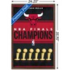 Trends International NBA Chicago Bulls - Champions 23 Framed Wall Poster Prints - 3 of 4