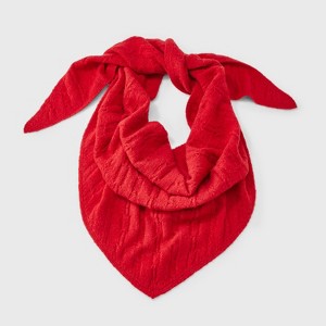 Oversized Cable Triangle Scarf - Universal Thread™ - 1 of 3