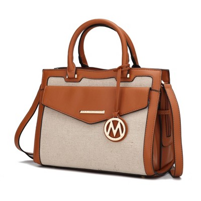 MKF Collection Alyssa Multi-Compartment Satchel Women’s Bag by Mia K