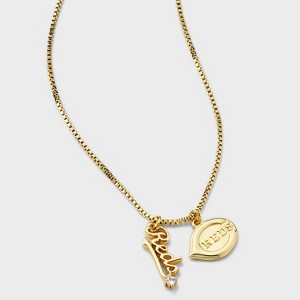 Bijoux Sport by Luv Aj MLB Gold Charm Necklace - 1 of 4
