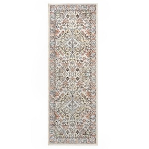 Area Rugs for Living Room Machine Washable Rugs, Non-Slip, Stain Resistant Soft Boho Vintage Carpet Low Pile Thin Rugs for Bedroom - 1 of 4