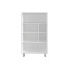 CAVINAS Bookcases for Living Room Modern 47" Tall 3 Tier Storage Cabinet Bookshelf Compact Design Ladder Bookcase - 2 of 4