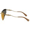 Swarovski SK 7039 40427P Womens Irregular Sunglasses Gold 61mm - 3 of 3