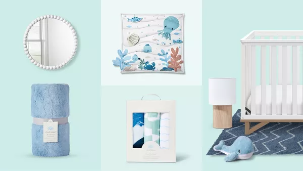 Target cheap nursery decor