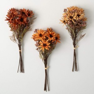 18"H Sullivans Artificial Cheery Fall Cosmos Bundles Set of 3, Multicolor, Indoor Fall Decor - 1 of 4