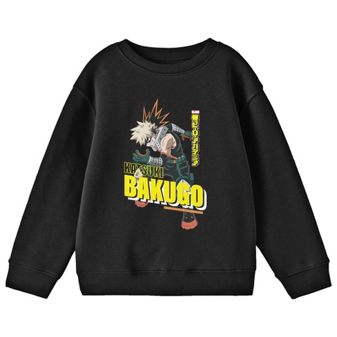 Katsuki bakugou sweatshirt best sale