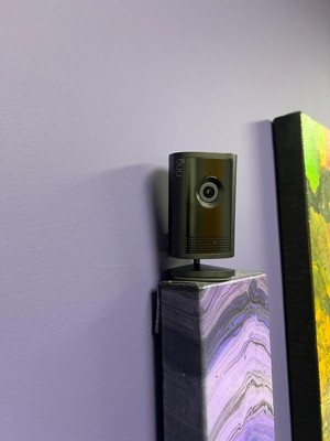 Ring-Binnencamera Plus (Indoor Camera Plus, nieuwste generatie) | Beveiligingscamera met stekkeradapter | Retinal 2K, 4x zoom, handmatige lenskap | Gratis Ring-proefabonnement van 30 dagen