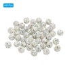 Unique Bargains Round Ball DIY Rhinestone Clay Beads for Jewelry Making 50 Pcs - 3 of 4